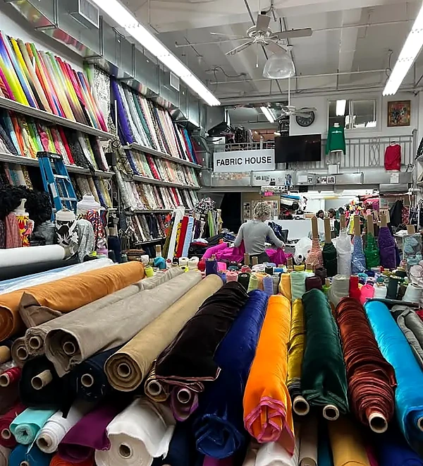 Fashion and fabric vendor